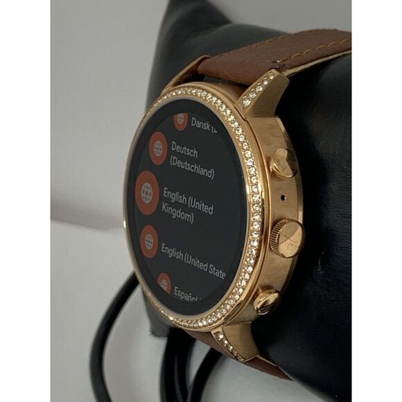 Fossil Gen 4 Authentic Digital Dial Smart Watch Custom Band FTW6011 QT774 - Picture 3 of 12